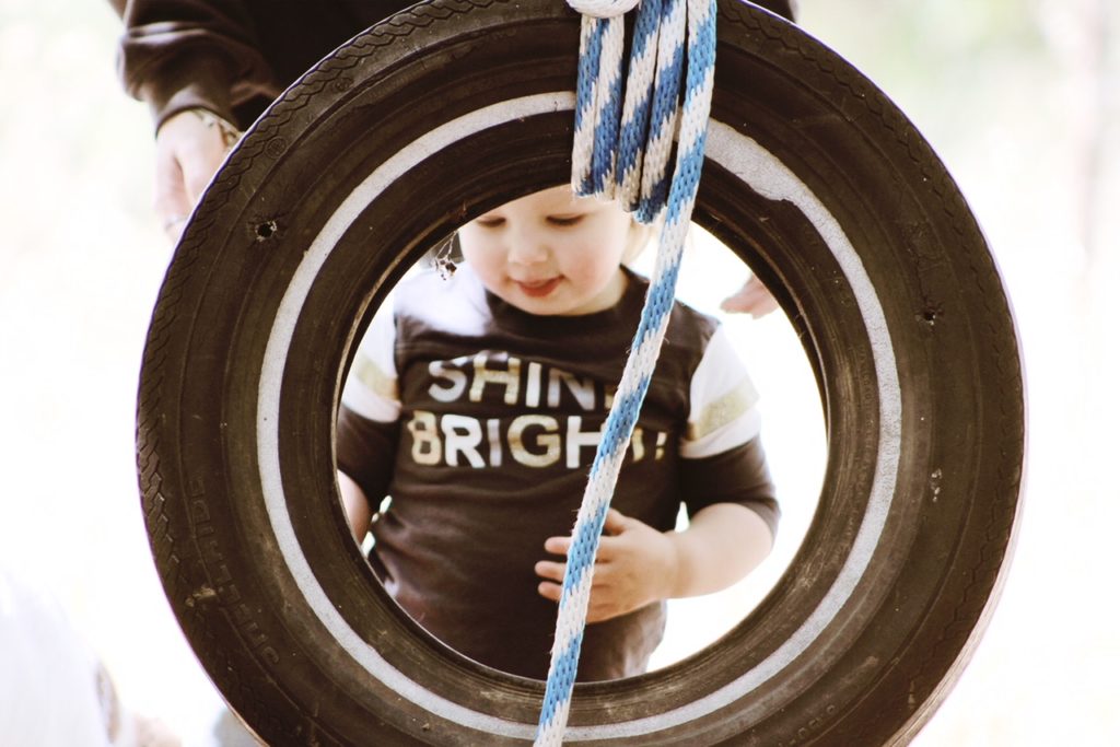 Framing - tire swing