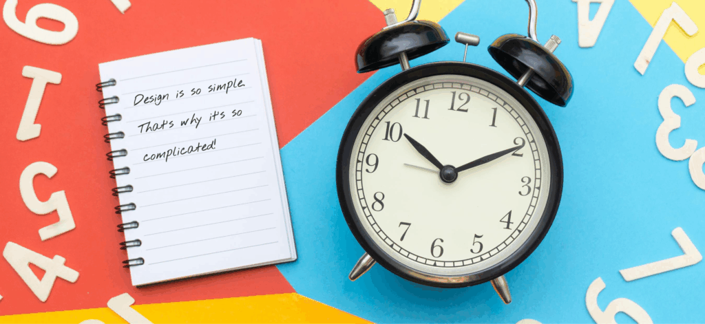 Photo by Black ice. (https://www.pexels.com/photo/alarm-clock-lying-on-multicolored-surface-1314544/)
MidnightSpidy.com - Design is so simple. That's why it's so complicated!